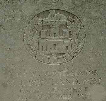 arthur rowland headstone